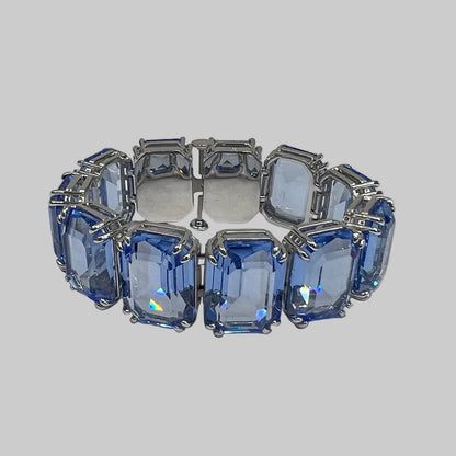 SWAROVSKI Bracciale Millenia con cristalli azzurri 