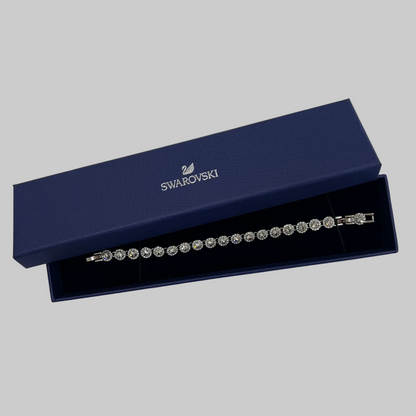 SWAROVSKI Bracciale tennis pavé argento