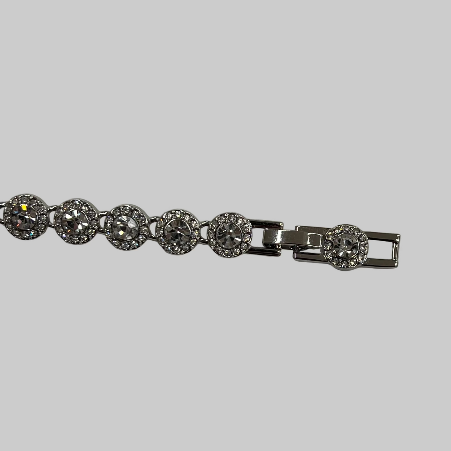 SWAROVSKI Bracciale tennis pavé argento