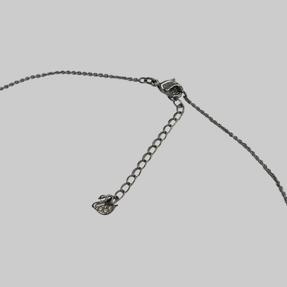 SWAROVSKI Collana con teddy argento