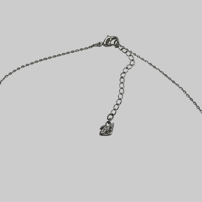 SWAROVSKI Collana infinity argento