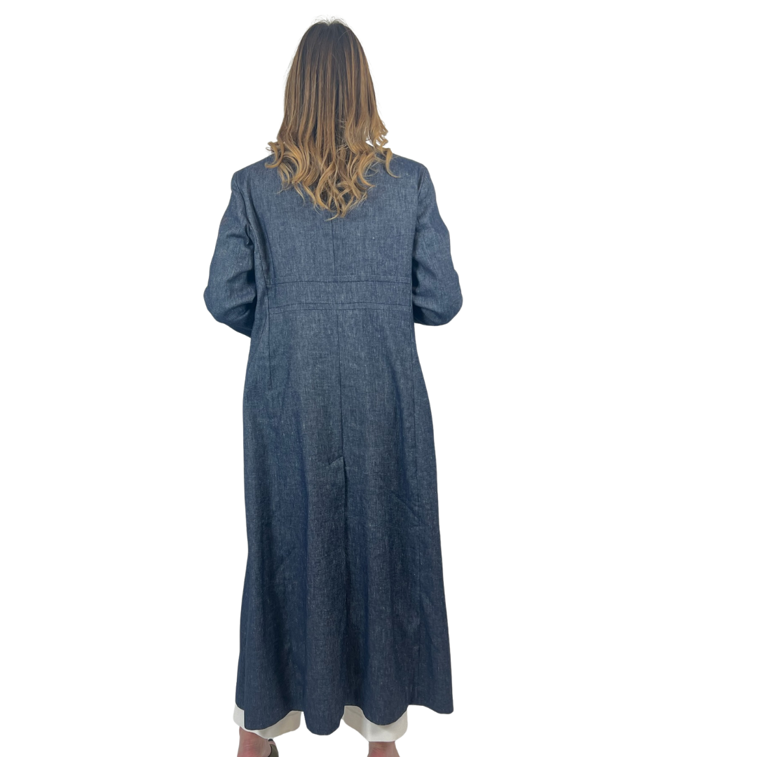 'S MAX MARA Soprabito lungo in denim