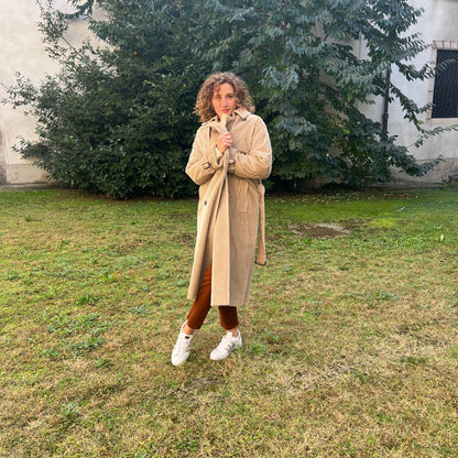 TAGLIATORE Cappotto a coste in velluto