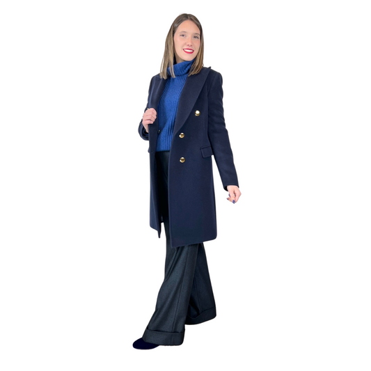TAGLIATORE Cappotto blu navy