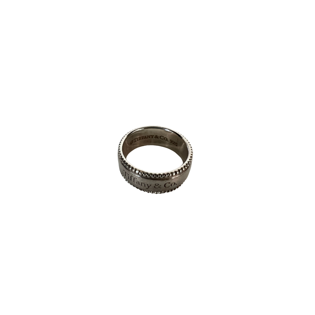 TIFFANY Anello a fascia liscia in argento 925
