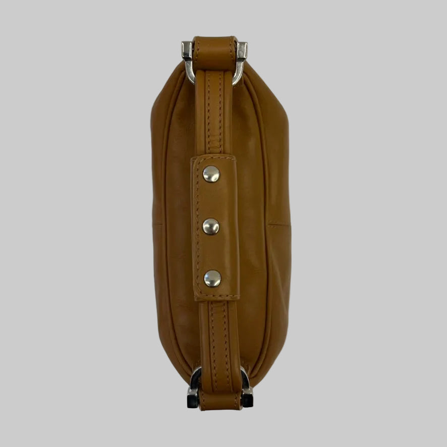 TOD'S Borsa cammello con gommini
