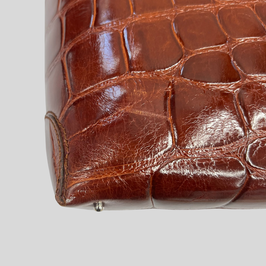 TOD'S Borsa in pelle di coccodrillo