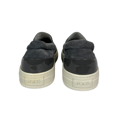 TOD'S Scarpe mocassini in pelle scamosciata
