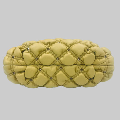 VALENTINO Borsa Spike Me Rockstude gialla 