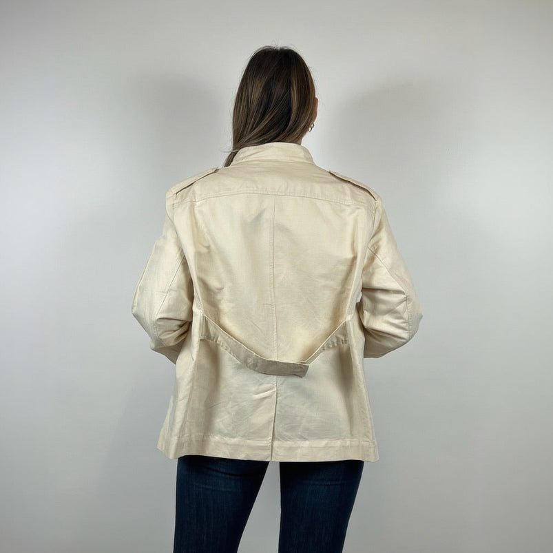 WEEKEND MAX MARA Giacca camicia cotone color burro