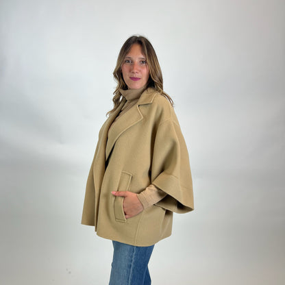 WEEKEND MAX MARA Giacca mantella color cammello