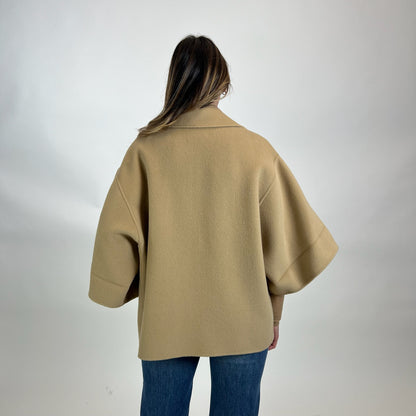 WEEKEND MAX MARA Giacca mantella color cammello