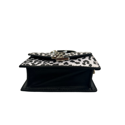 YSL Borsa Cassandra Micro in pelle leopard animalier