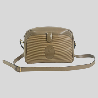 YVES SAINT LAURENT Borsa a tracolla tortora