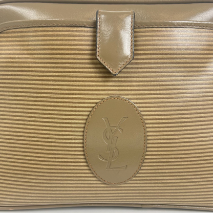 YVES SAINT LAURENT Borsa a tracolla tortora