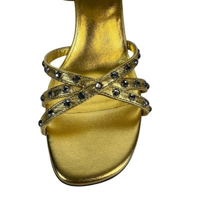 YVES SAINT LAURENT Scarpa sandalo in pelle 