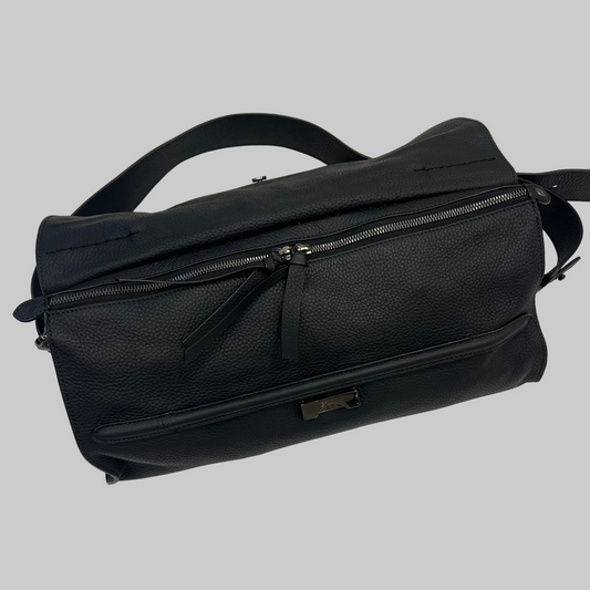 ZANELLATO Borsa pelle nera "Nina"