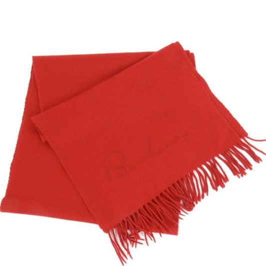 SCIARPA BURBERRY IN CASHMERE ROSSO