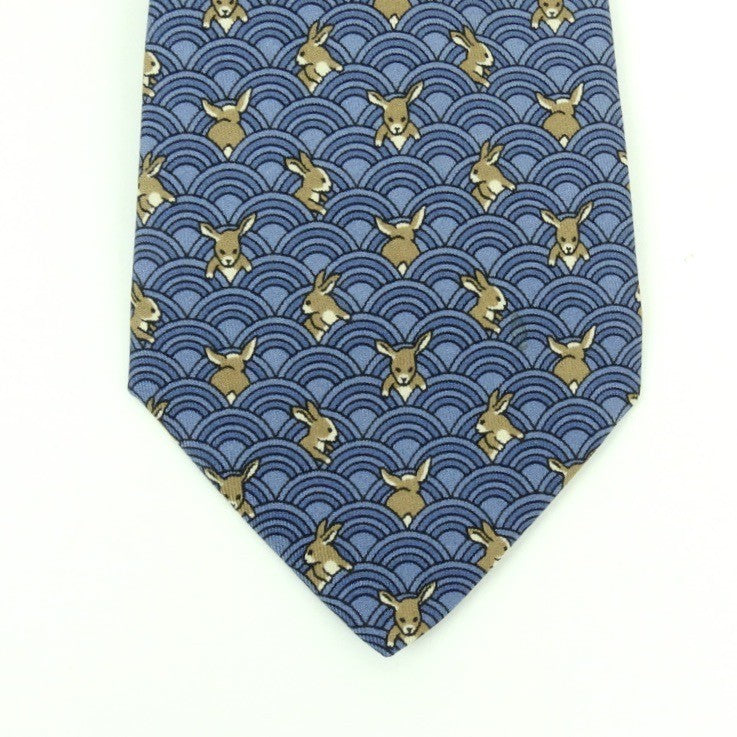 Cravatta Hermes coniglietti