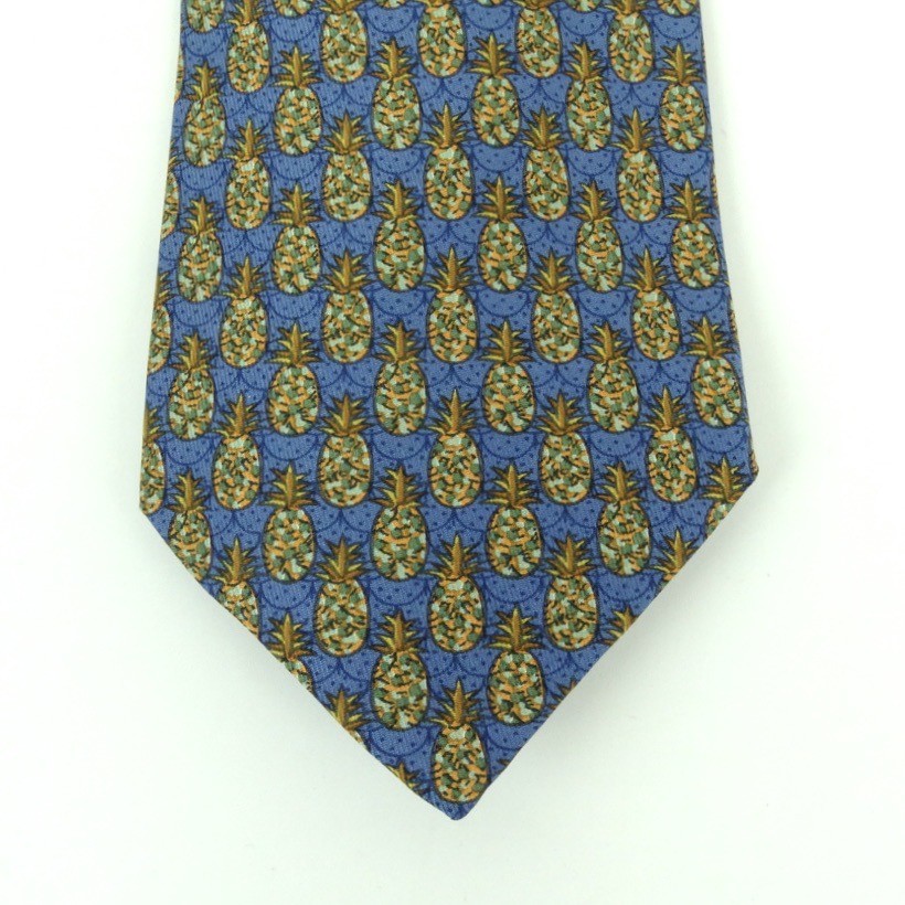 Cravatta Hermes ananas
