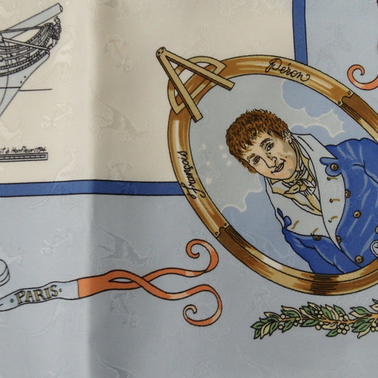 Foulard Hermes azzurro