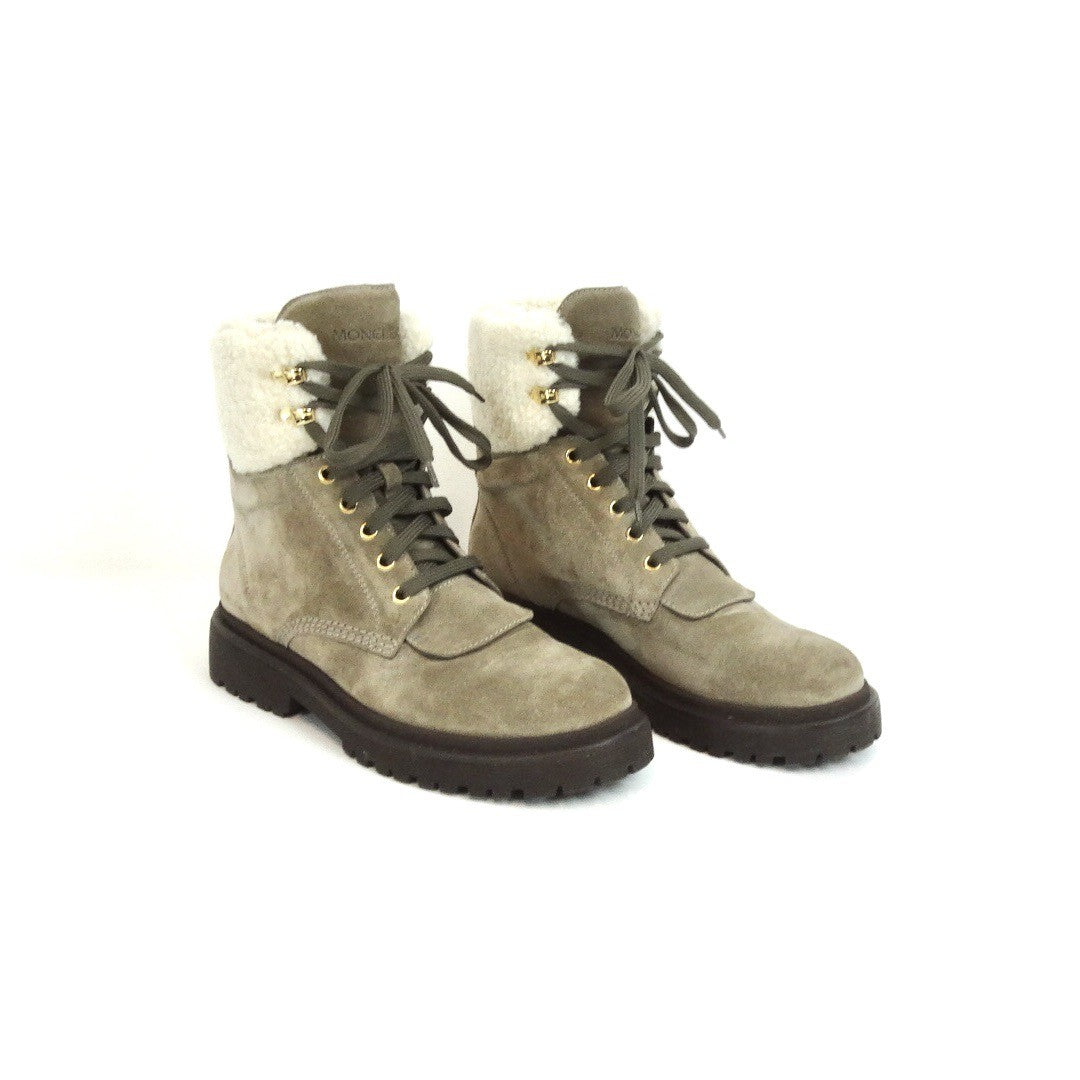 Scarponcino Moncler scamosciato