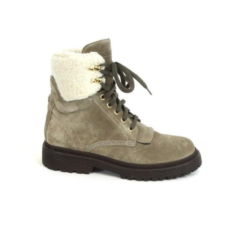 Scarponcino Moncler scamosciato