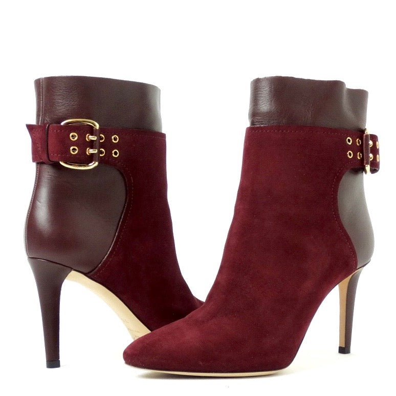 SCARPE TRONCHETTO JIMMY CHOO BORDEAUX