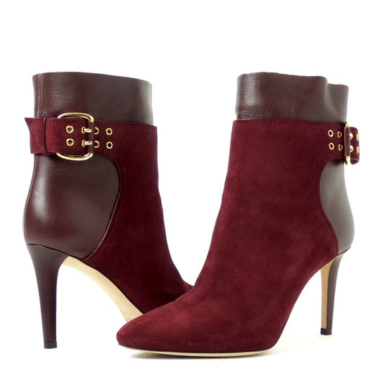 SCARPE TRONCHETTO JIMMY CHOO BORDEAUX