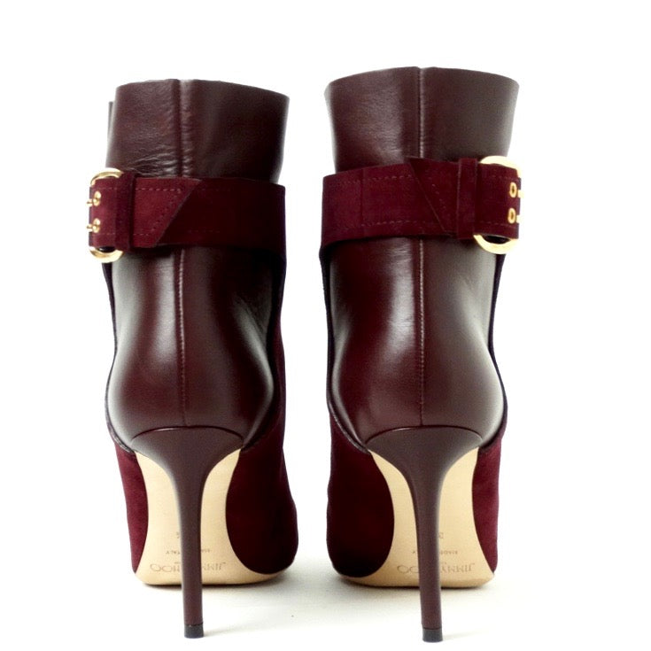 SCARPE TRONCHETTO JIMMY CHOO BORDEAUX