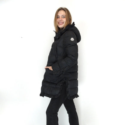 Piumino Moncler nero opaco