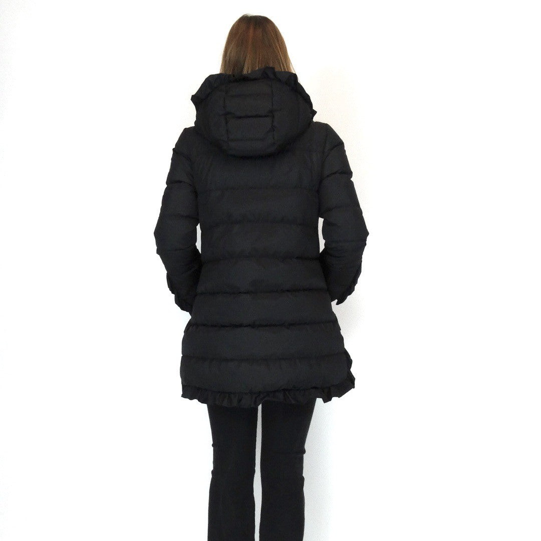 Piumino Moncler nero opaco